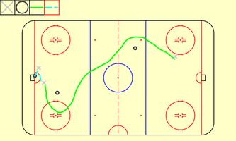 Ice Hockey eWhiteboard Plakat