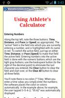 Athlete's Calculator screenshot 2