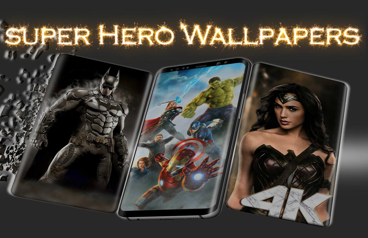 Super Hero Wallpaper 4K Live Background Changer for Android