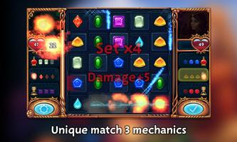 Nizam: Jewel Match3 Magic Duel screenshot 1