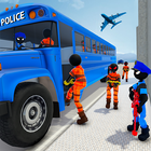 Stickman Police Prisoner Transport иконка
