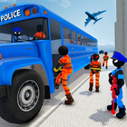 Stickman Police Prisoner Transport 圖標