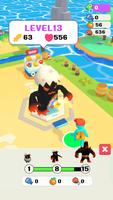 Monster Evolution Run & Battle تصوير الشاشة 1
