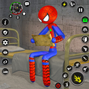 Spider Stick Hero Prison Break-APK