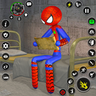 Spider Stick Hero Prison Break icono