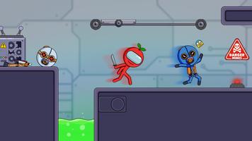 Red Stickman Assassin Killer स्क्रीनशॉट 3