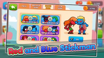 Stickman Red And Blue Prison syot layar 1