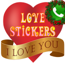 WA love Stickers : wedding - flowers - valentine aplikacja