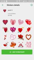 2 Schermata WA love Stickers : wedding - flowers - valentine