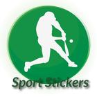 WA USA Baseball Sticker & American Football Stick icône