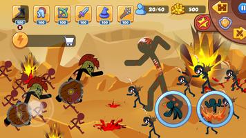 Stick Battle - Fight War تصوير الشاشة 2