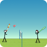 Stickman Badminton ไอคอน