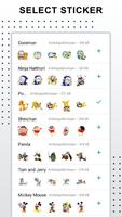 Cartoon Stickers for Whatsapp Pack – WAStickerApps capture d'écran 1