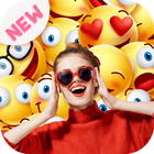 Sticker Background - InstaEmoji Photo Editor biểu tượng