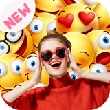 Sticker Background - InstaEmoji Photo Editor أيقونة