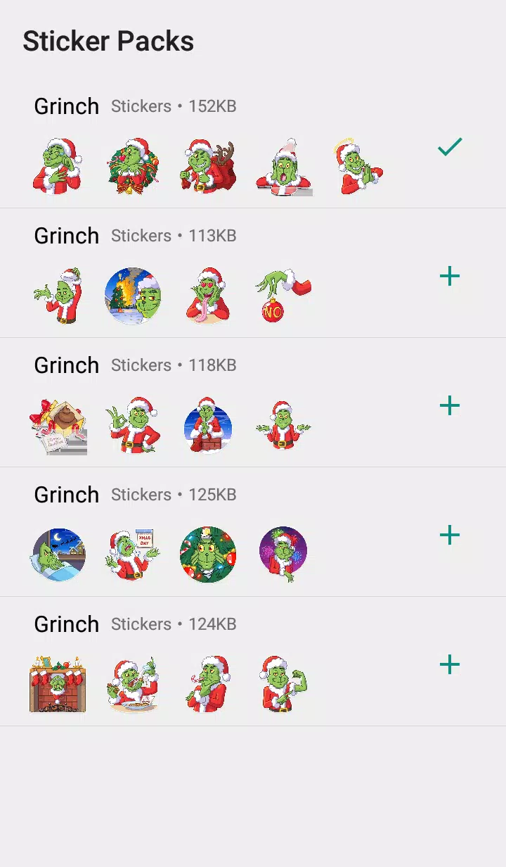 Descarga de APK de Grinch Stickers For WhatsApp - WAStickerApps para Android