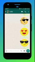 Emoticons Stickers For Text Messages পোস্টার