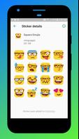 Emoticons Stickers For Text Messages স্ক্রিনশট 2