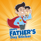 Father day - sticker, image ícone