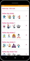 Father day - sticker, image imagem de tela 2