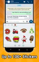 Sticker Keyboard - Cute and Funny Stickers capture d'écran 1