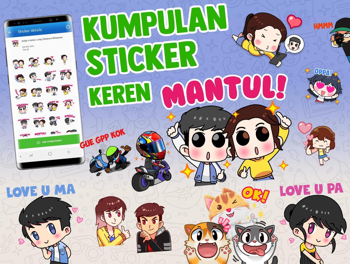 35+ Ide Kumpulan Stiker Stiker Wa Keren 2020