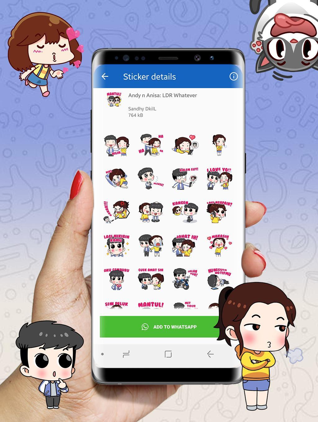 Kumpulan Sticker Keren Wastickerapps For Android Apk Download