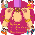 Raksha Bandhan app for Stickers and photo greeting ikon