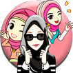 Hijab Muslimah Sticker For Whatsapp -Islam Sticker