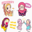 Hijab Sticker Muslimah For WAStickerApps