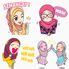 Hijab Sticker Muslimah For WAStickerApps icon