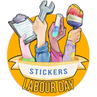 labour day sticker for WAStickerApps 图标