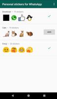 Personal Sticker & Avatar Emoji Maker for Whatsapp capture d'écran 1