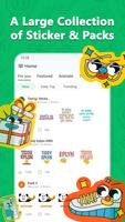 figurinhas e emojis para WApp imagem de tela 3