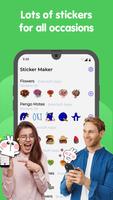 Sticker & Emoji Maker Whatsapp Plakat