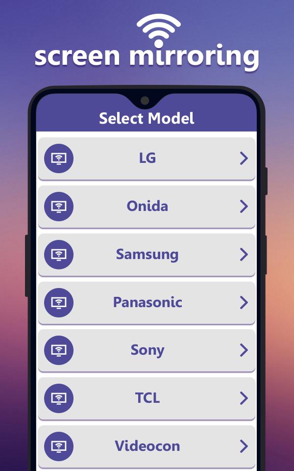 Screen Mirroring With TV : Wireless Mirroring App APK 1.0 Download for