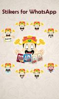 God of Fortune WhatsappSticker Plakat