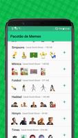Stickers Paquete de Memes - WAStickerApps captura de pantalla 3
