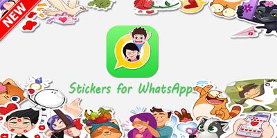 WAStickerApps : Stickers for WhatsApp پوسٹر