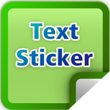 WAStickerApps Text Sticker icône