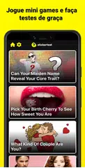 Baixar Stickertest: Testes & Quizzes XAPK