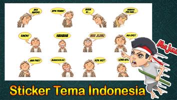 500+ Sticker Tema Indonesia Untuk Whatsapp Lengkap capture d'écran 1