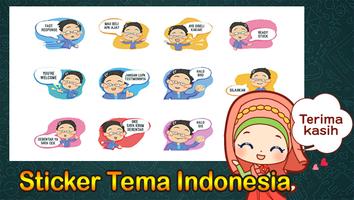 500+ Sticker Tema Indonesia Untuk Whatsapp Lengkap capture d'écran 3