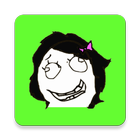 Meme Stickers Packs - Troll Face Icon biểu tượng