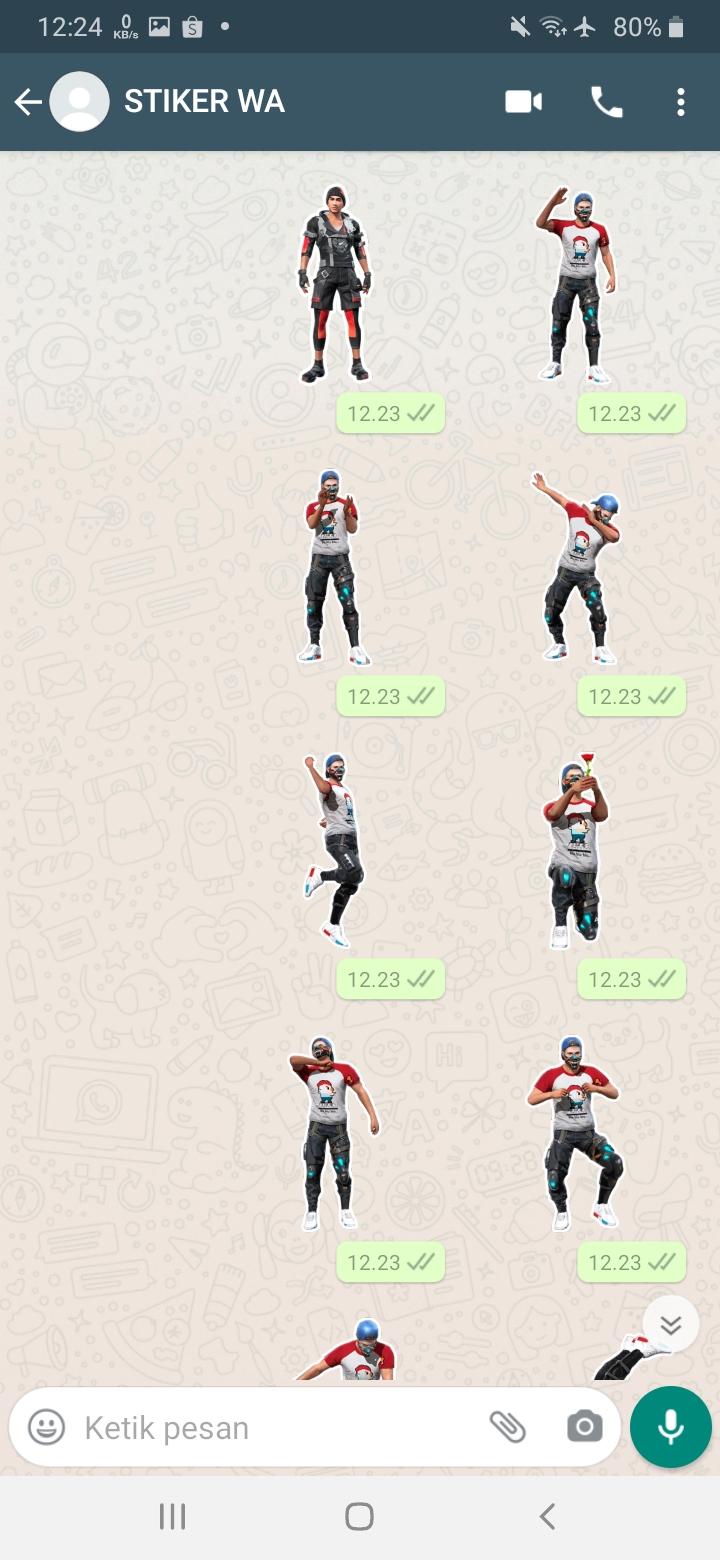 Sticker WA Free Fire FF Emote 2021 For Android APK Download