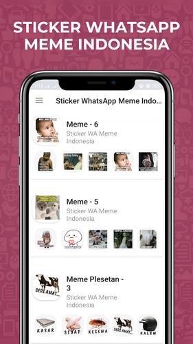 Sticker Whatsapp Meme Indonesia Wastickerapps Fur Android Apk