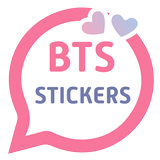 BTS Stickers KPop para Whatsapp ไอคอน