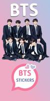 BTS Stickers KPop para Whatsapp постер