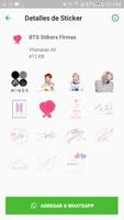 برنامه‌نما BTS Stickers KPop para Whatsapp عکس از صفحه