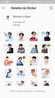 BTS Stickers KPop para Whatsapp imagem de tela 3